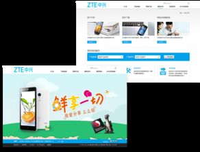 沙漠風助中興通訊打造國際化官方網(wǎng)站，成功案例彰顯專業(yè)網(wǎng)頁設計實力